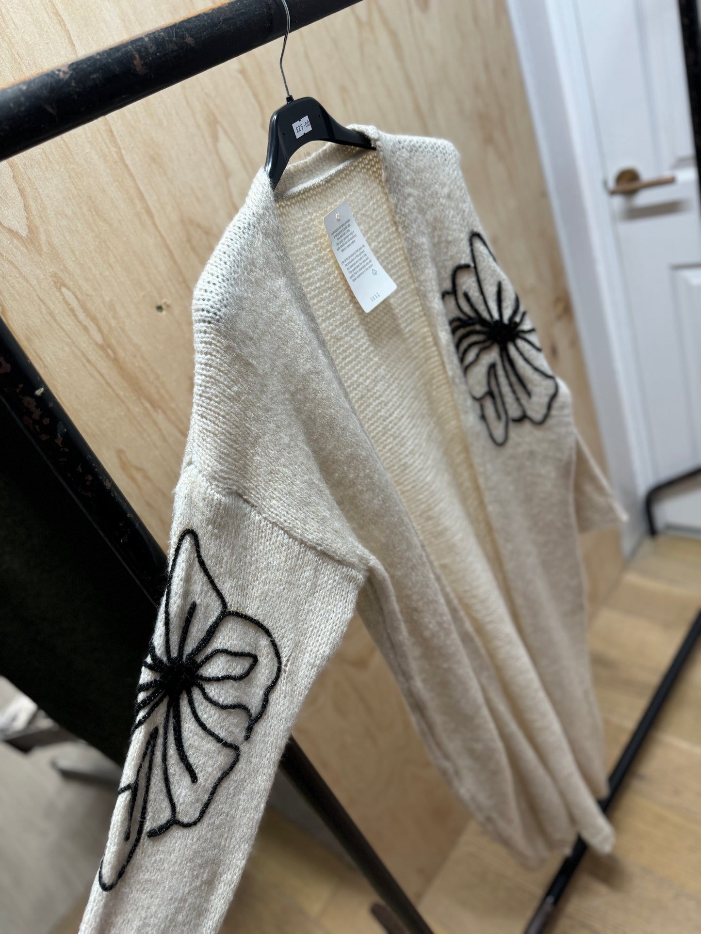 FLOWER PRINT CARDIGAN