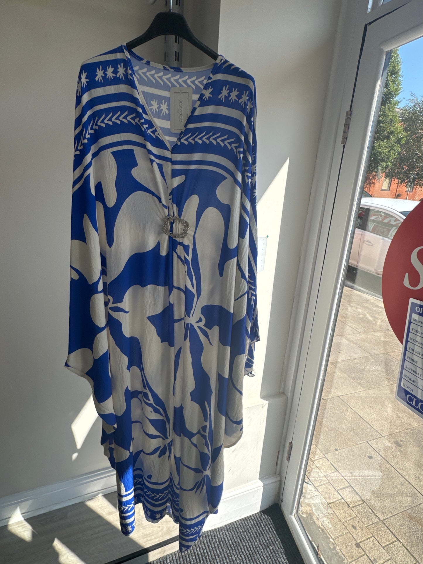 LINEN BELLY BUTTON MAXI ABAYA DRESS