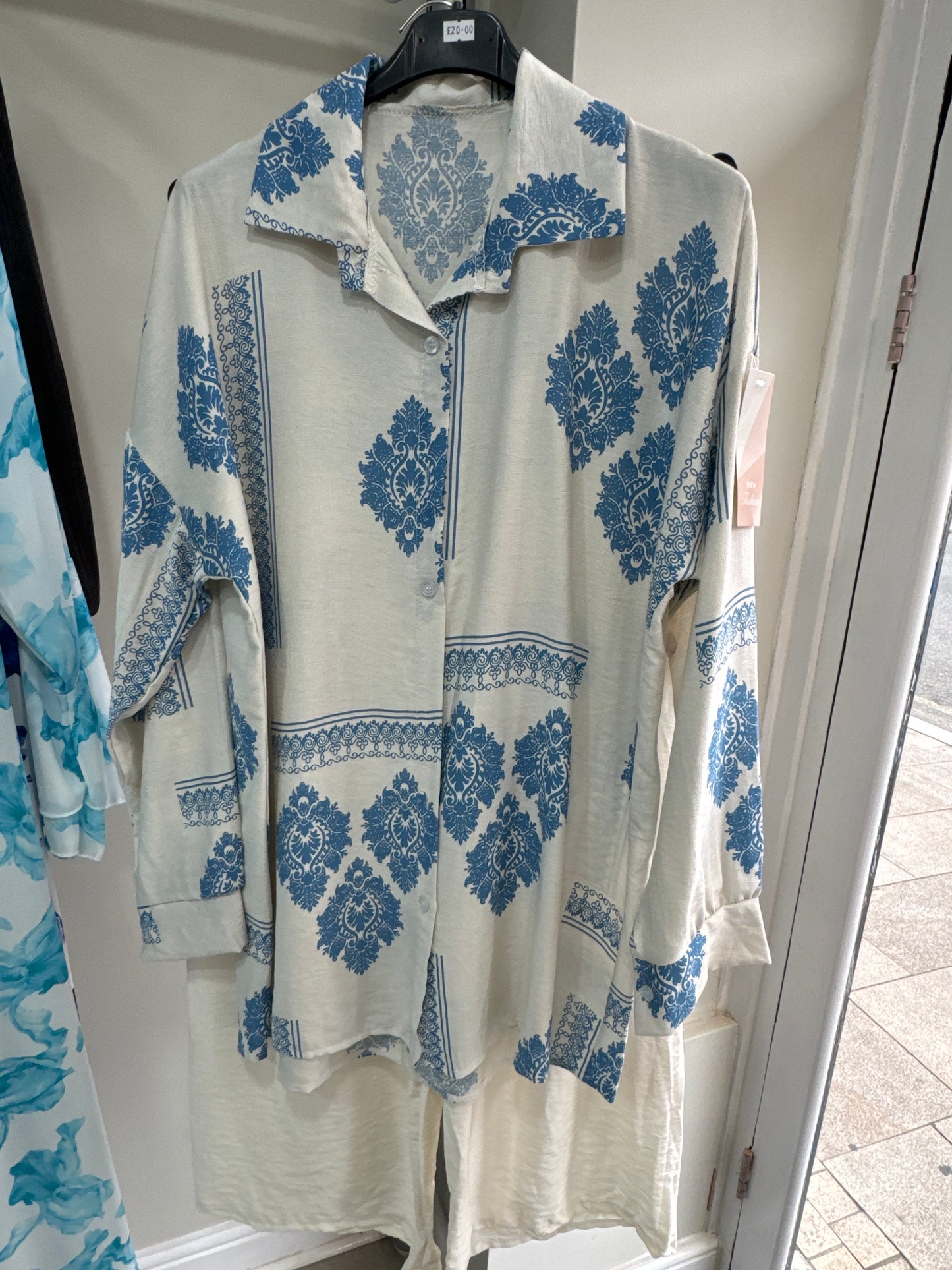 Linen Printed Co-Ord
