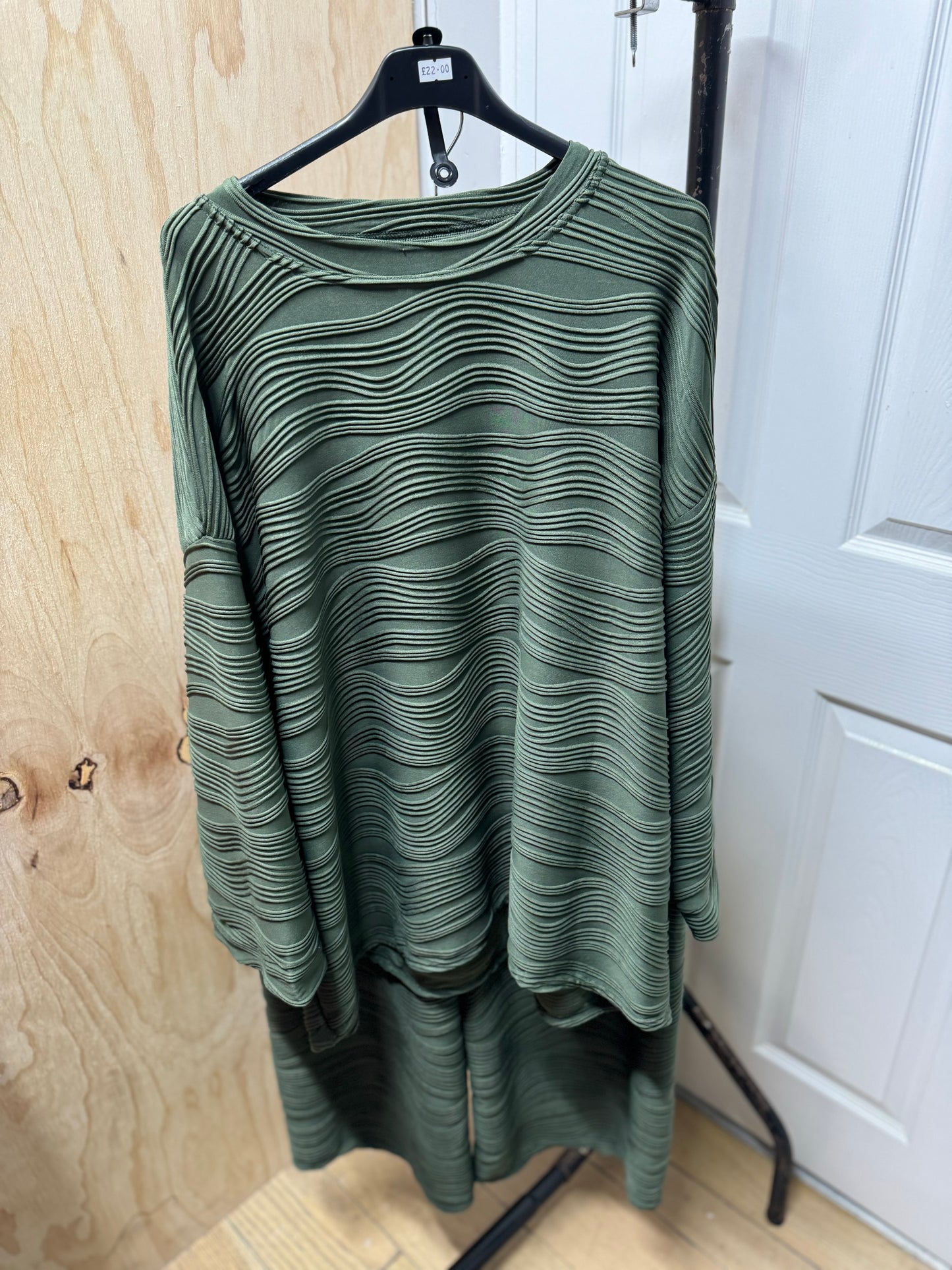 Flared warm winter co ord