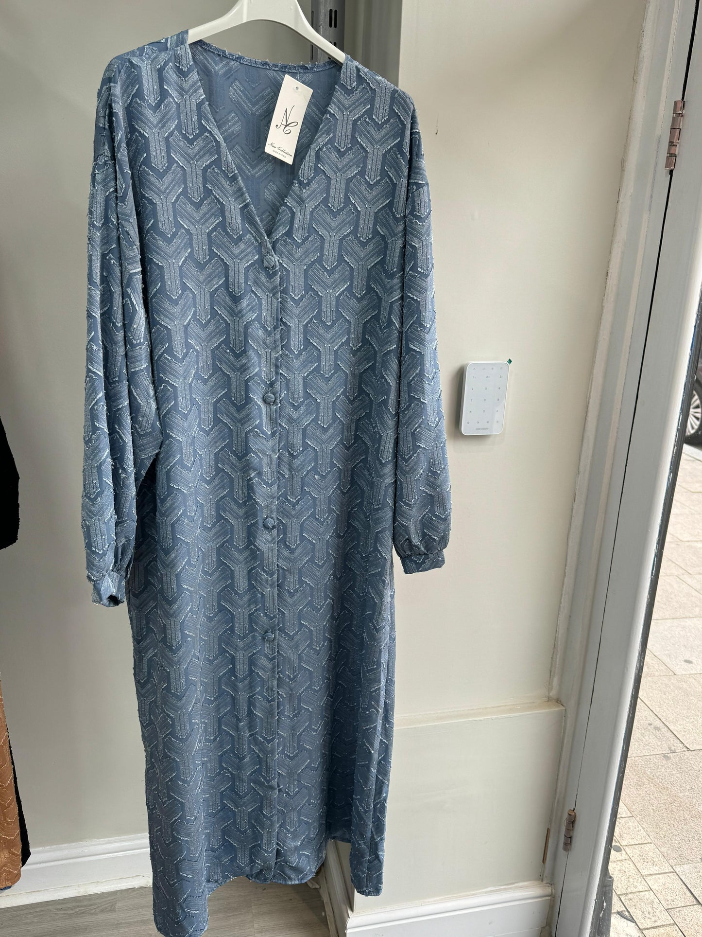 Geometry Long Dress