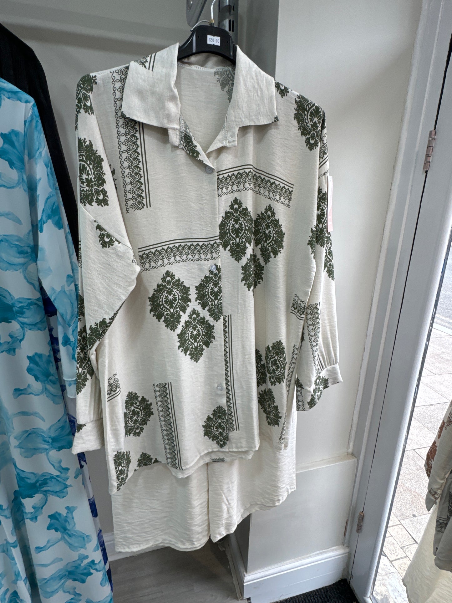 Linen Printed Co-Ord