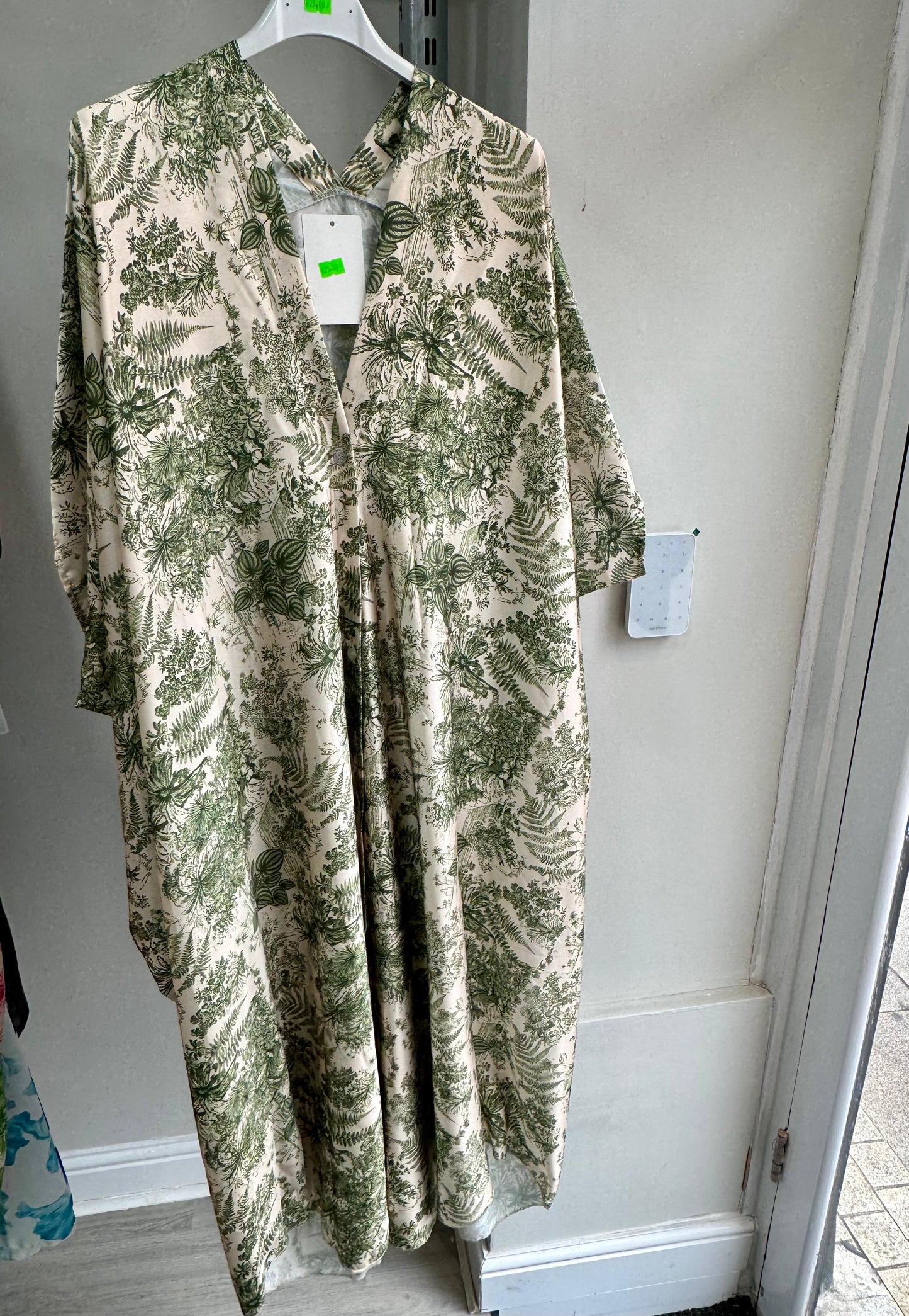Dior Inspired Half Sleeves Kaftan