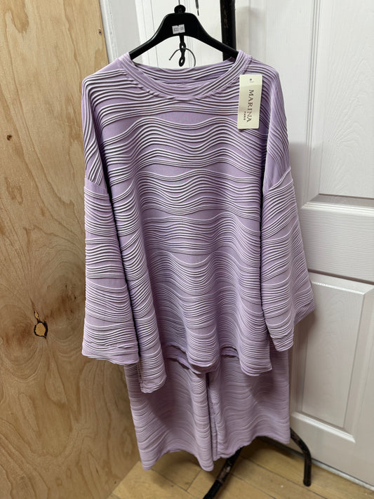 FLARED WINTER CO ORD (Purple)