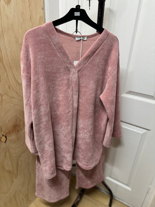 VELVET TOUCH V NECK CO ORD