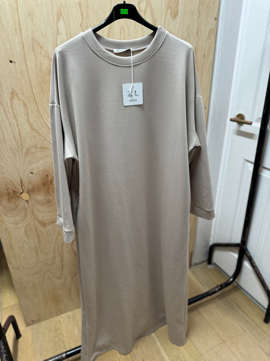 CASUAL ABAYA (Beige) W pockets