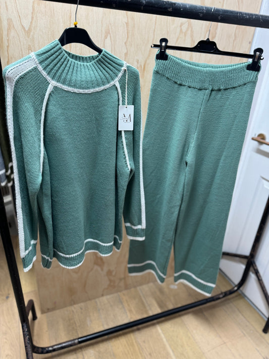 HIGH NECK CO ORD
