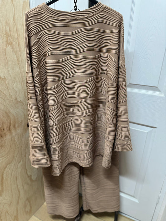 FLARED WINTER WARM CO ORD