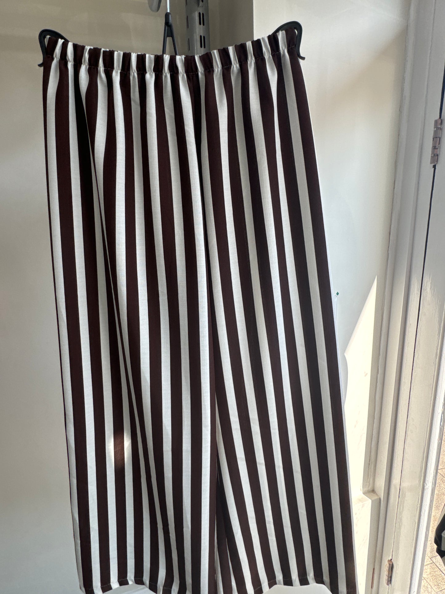 BROWN OVERSIZED STRIPES CO ORD