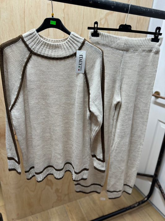 HIGH NECK CO ORD