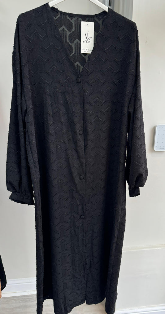 Geometry Long Dress
