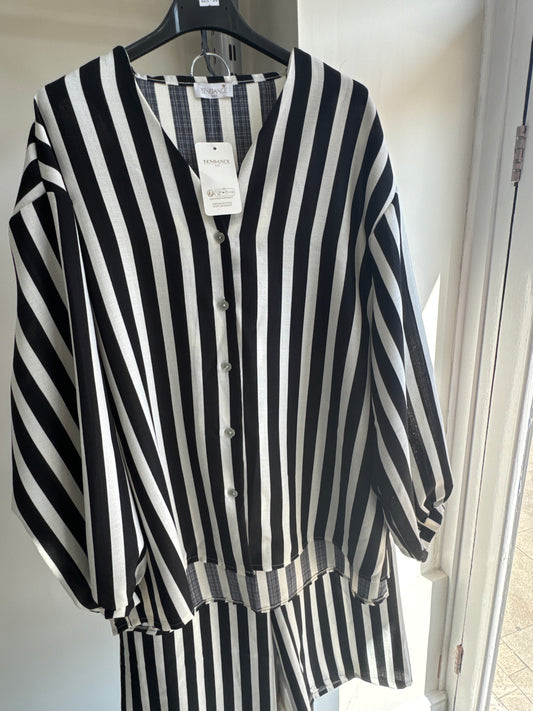OVERSIZED STRIPES CO ORD