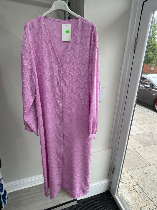 Geometry Long Dress