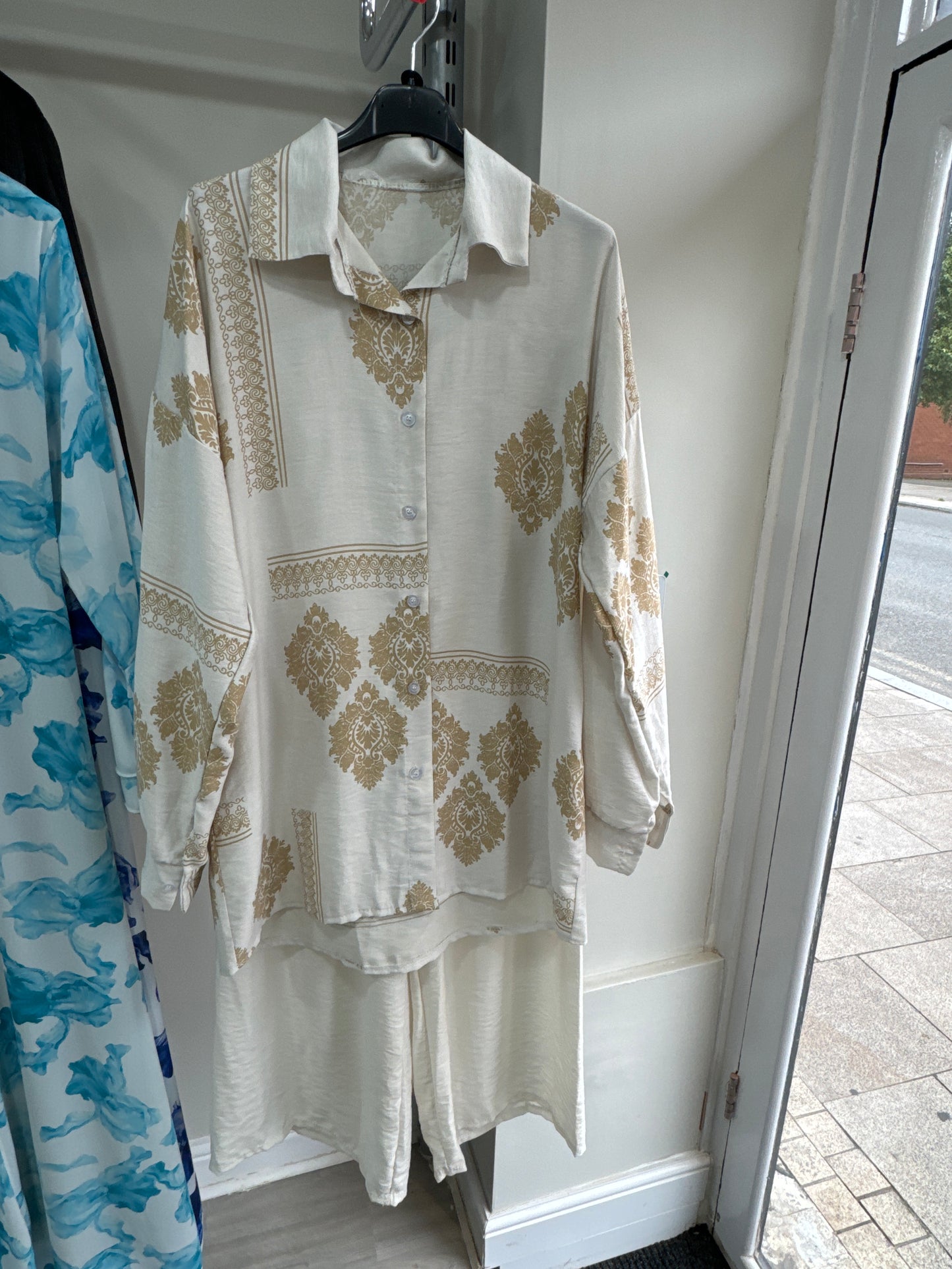 Linen Printed Co-Ord