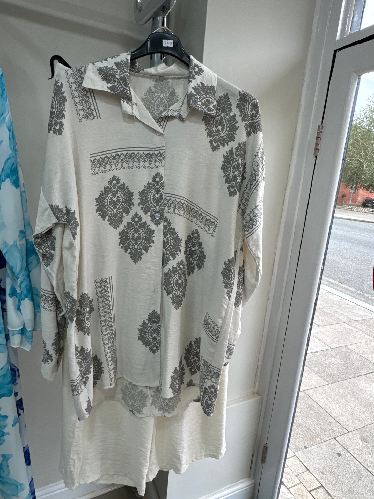 Linen Printed Co-Ord