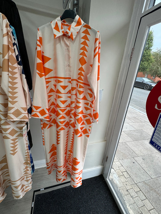 Satin Long Shirt