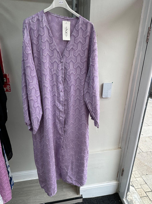 Geometry Long Dress