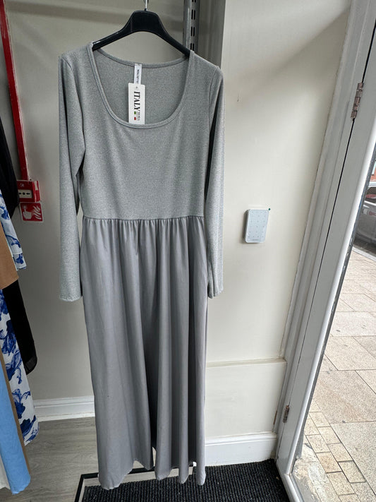 Long Sleeve Dress With Pockets