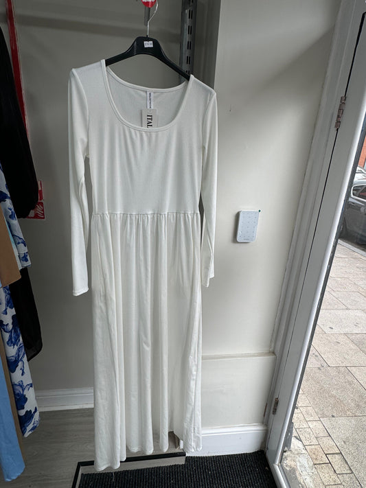 Long Sleeve Dress With Pockets